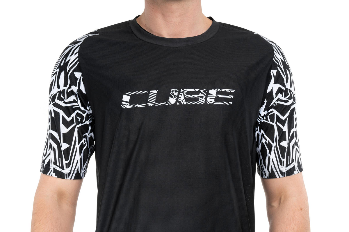 Cube MTB Trikot Razzle Dazzle kurzarm black´n´white