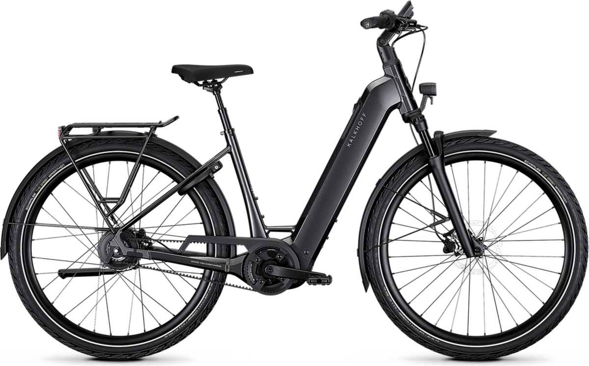 Kalkhoff IMAGE 3 EXCITE 380 Wave 600 diamondblack glossy (2027)
