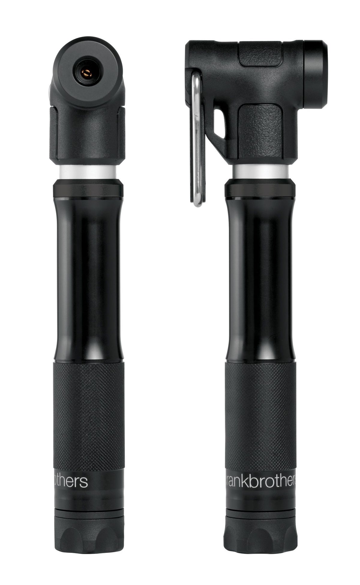 Crankbrothers Sterling S Handpumpe inkl. Rahmenhalter Midnight Editionblack