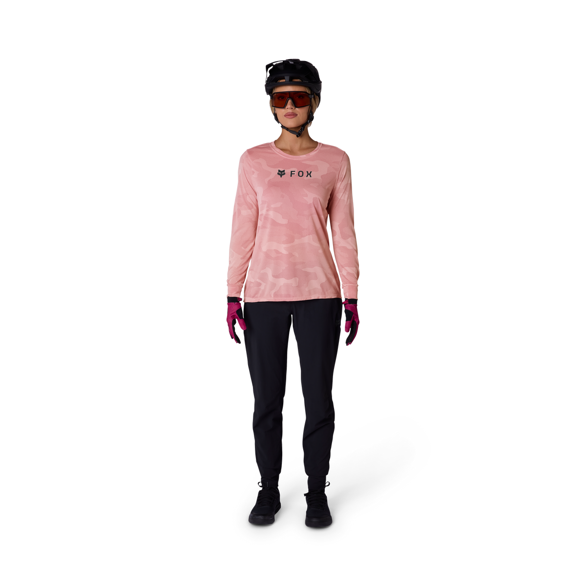 Fox W Ranger Tru Dri LS Jersey Berry