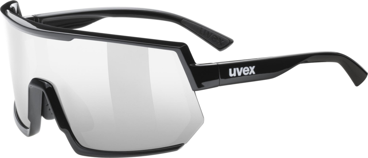 uvex Sportstyle 235 Radbrille Black / Mirror Silver