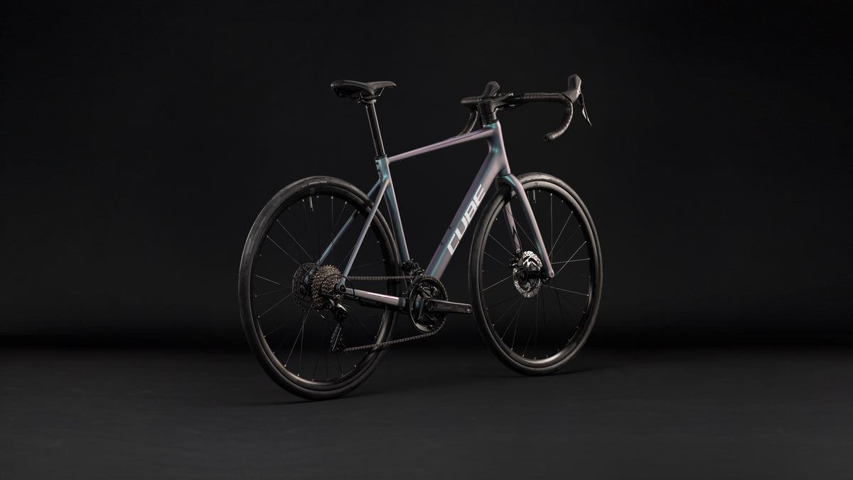 Cube Attain Race smaragdgrey´n´white (2027)
