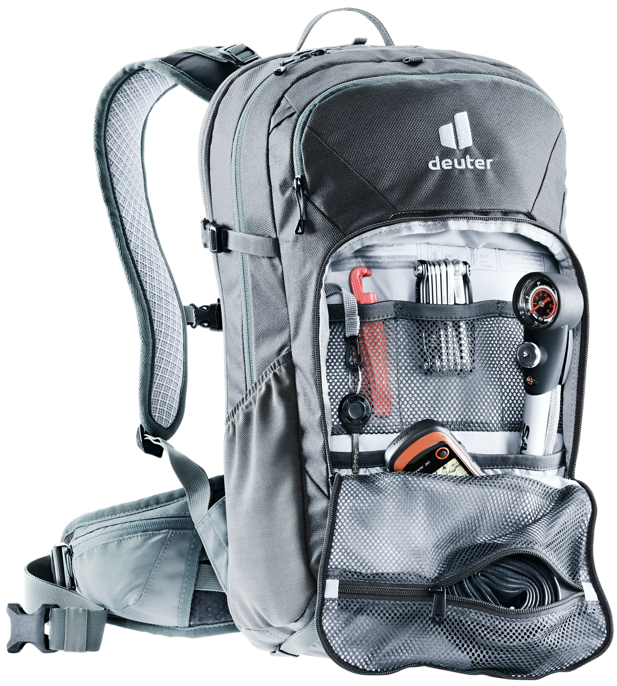 deuter Attack 20 Fahrradrucksack grau
