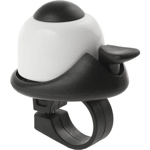 M-Wave Mini Bella Design Fahrradklingel Ø36mm weiß/schwarz