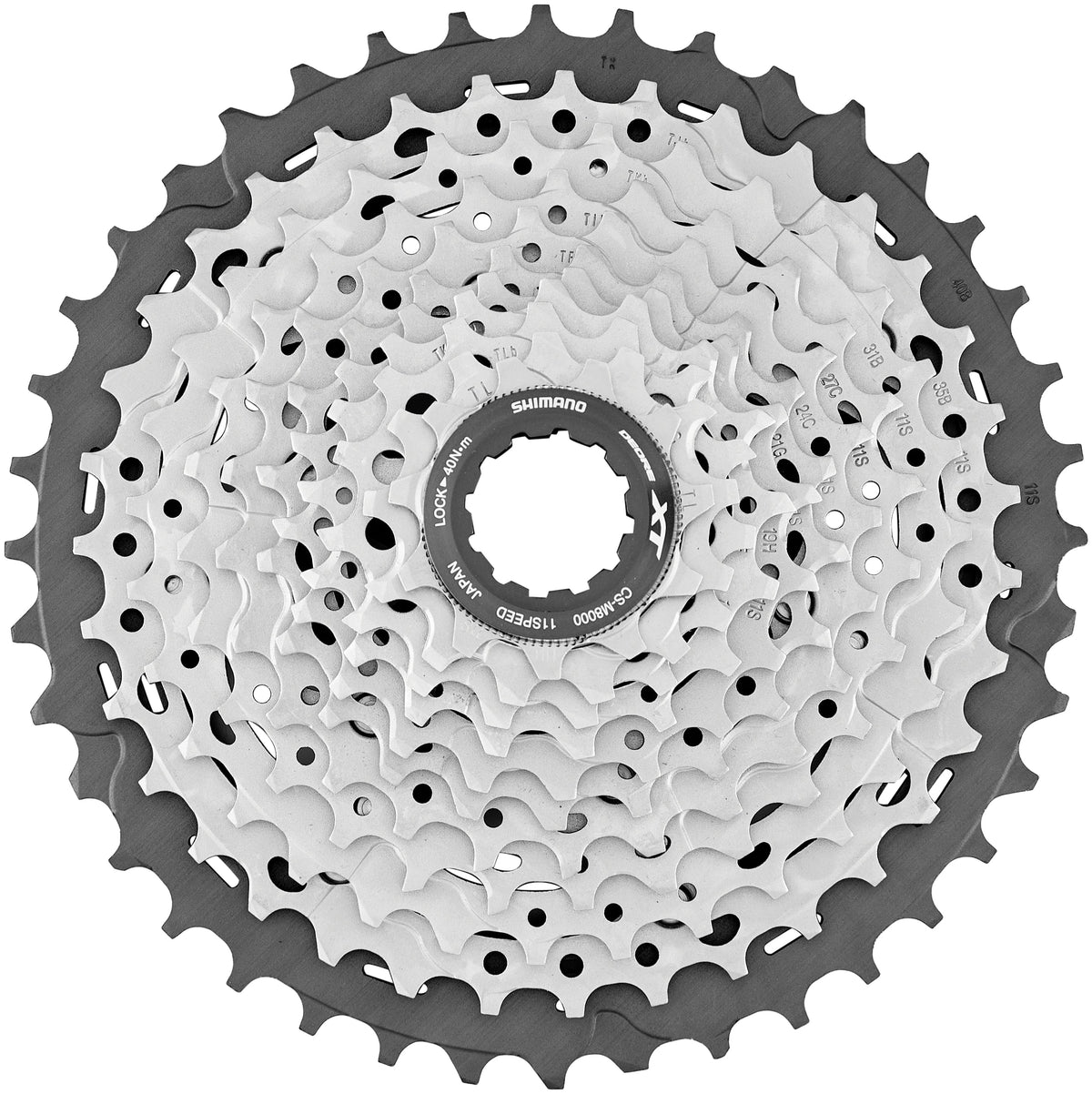 Shimano Deore XT CS-M8000 Kassette 11-fach silber