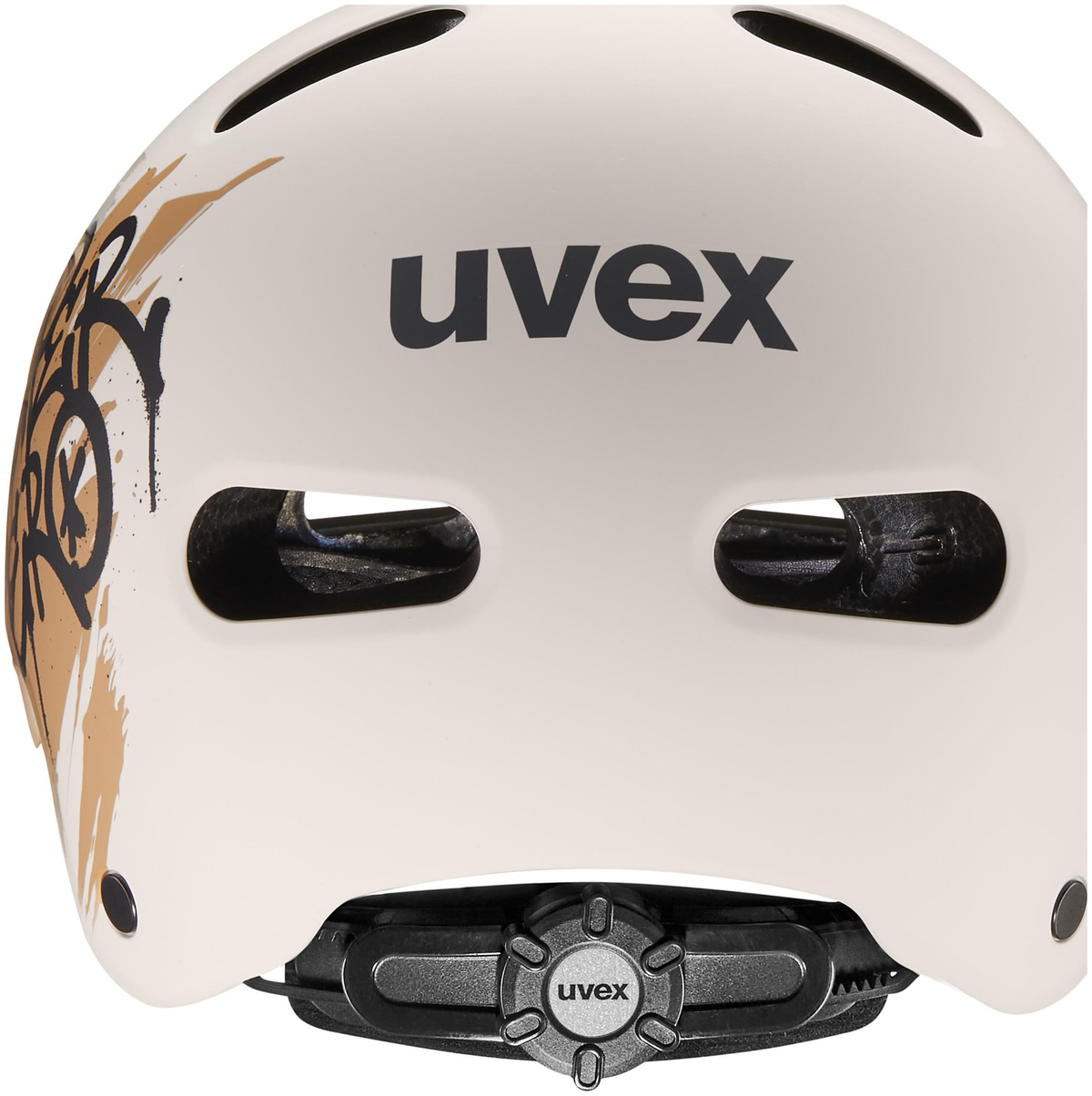 uvex Kid 4 Style Kinderhelm Super Hero Warm Grey Matt