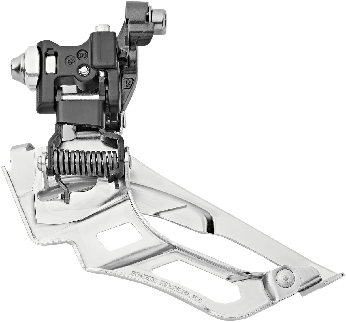 Shimano Claris FD-R2030 Umwerfer 3x8-fach Down Swing Anlöt silber/grau