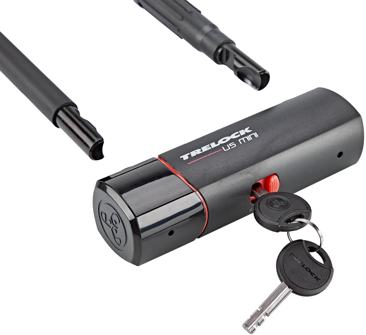 Trelock U5 Mini Bügelschloss inkl. ZB 401 Halterung