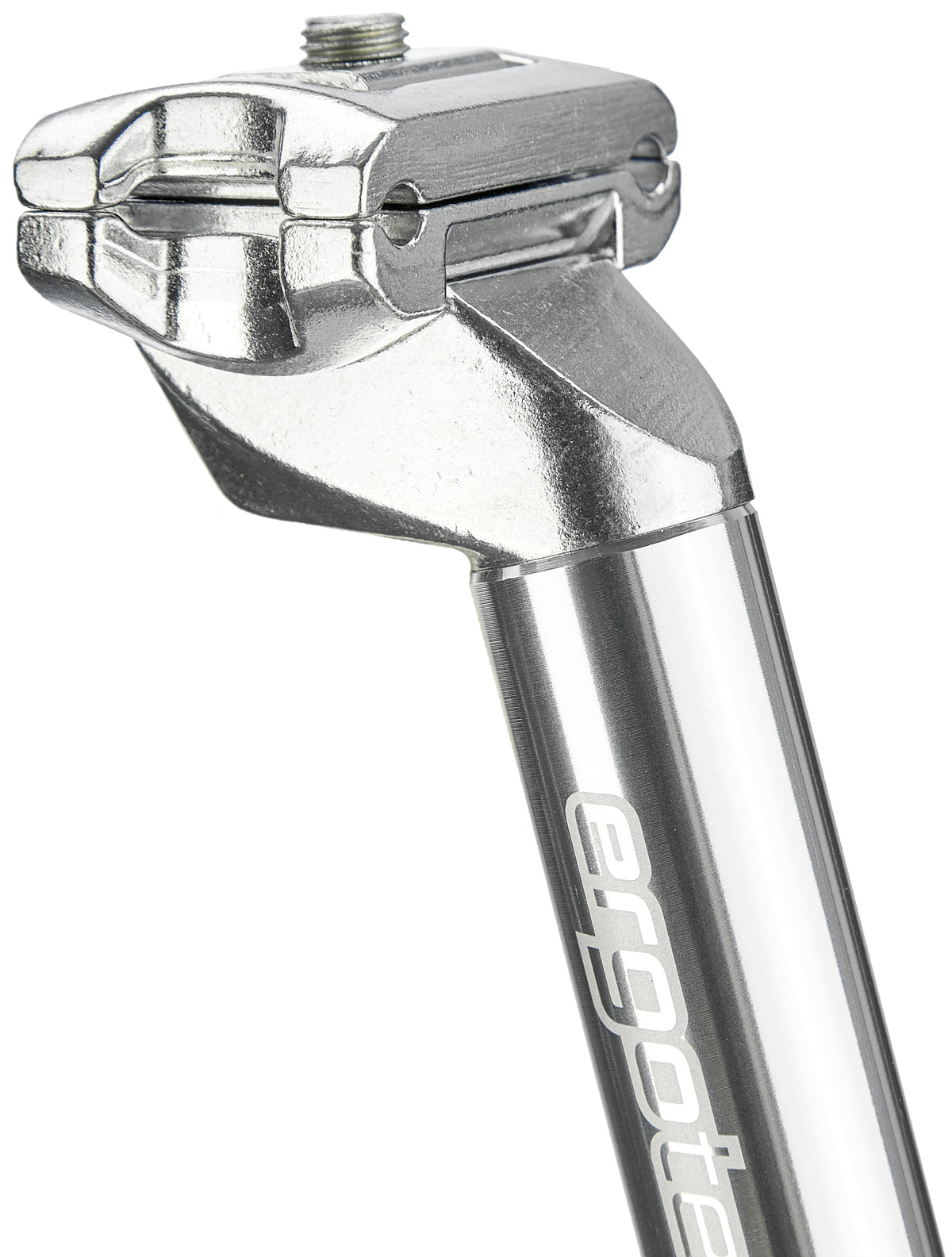 Ergotec CNC Patent-Sattelstütze Ø26,2mm silber