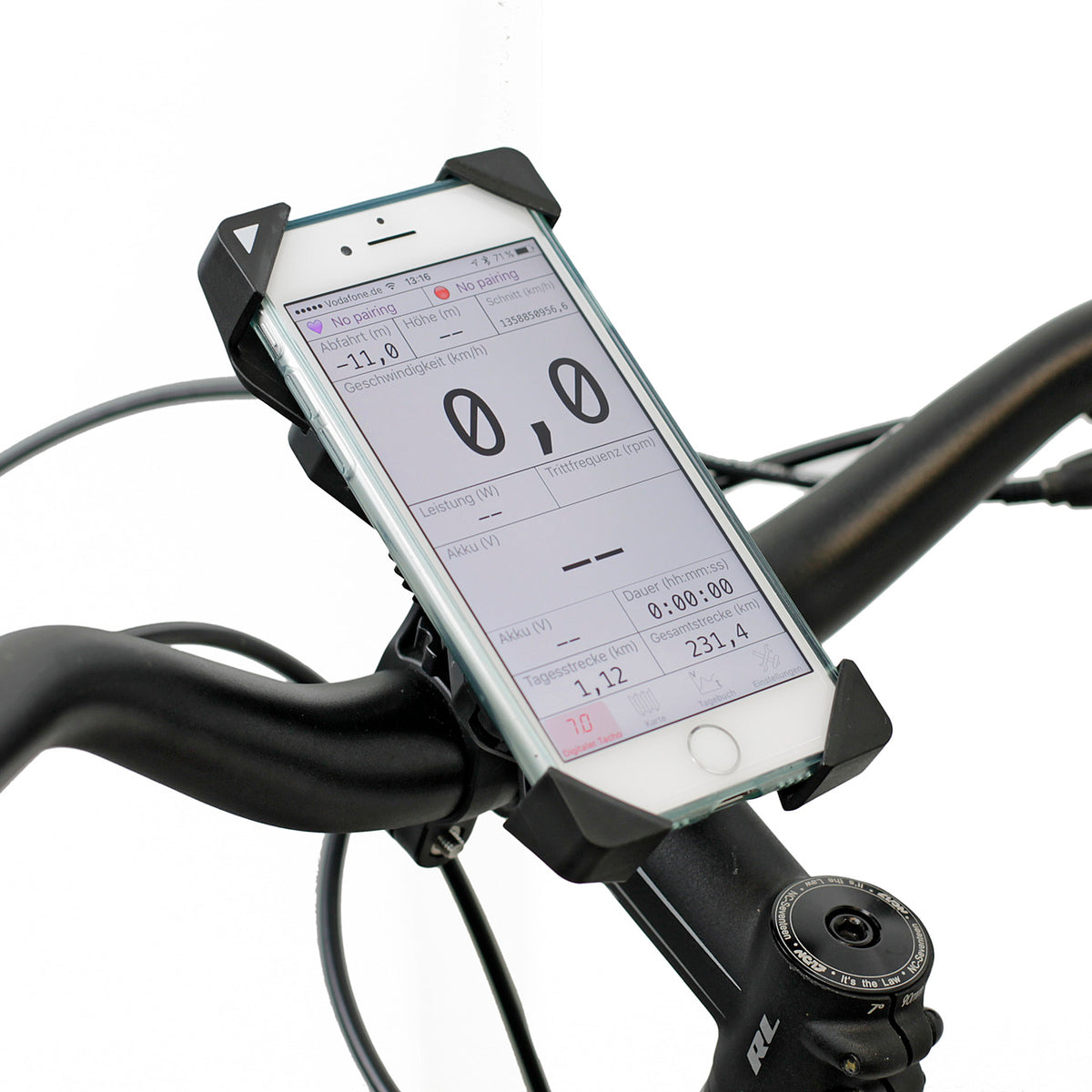 NC-17 Connect 3D Universal Smartphonehalter, Lenkermontage schwarz