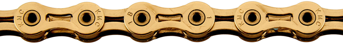 KMC X9SL Ti-N Kette 9-fach gold