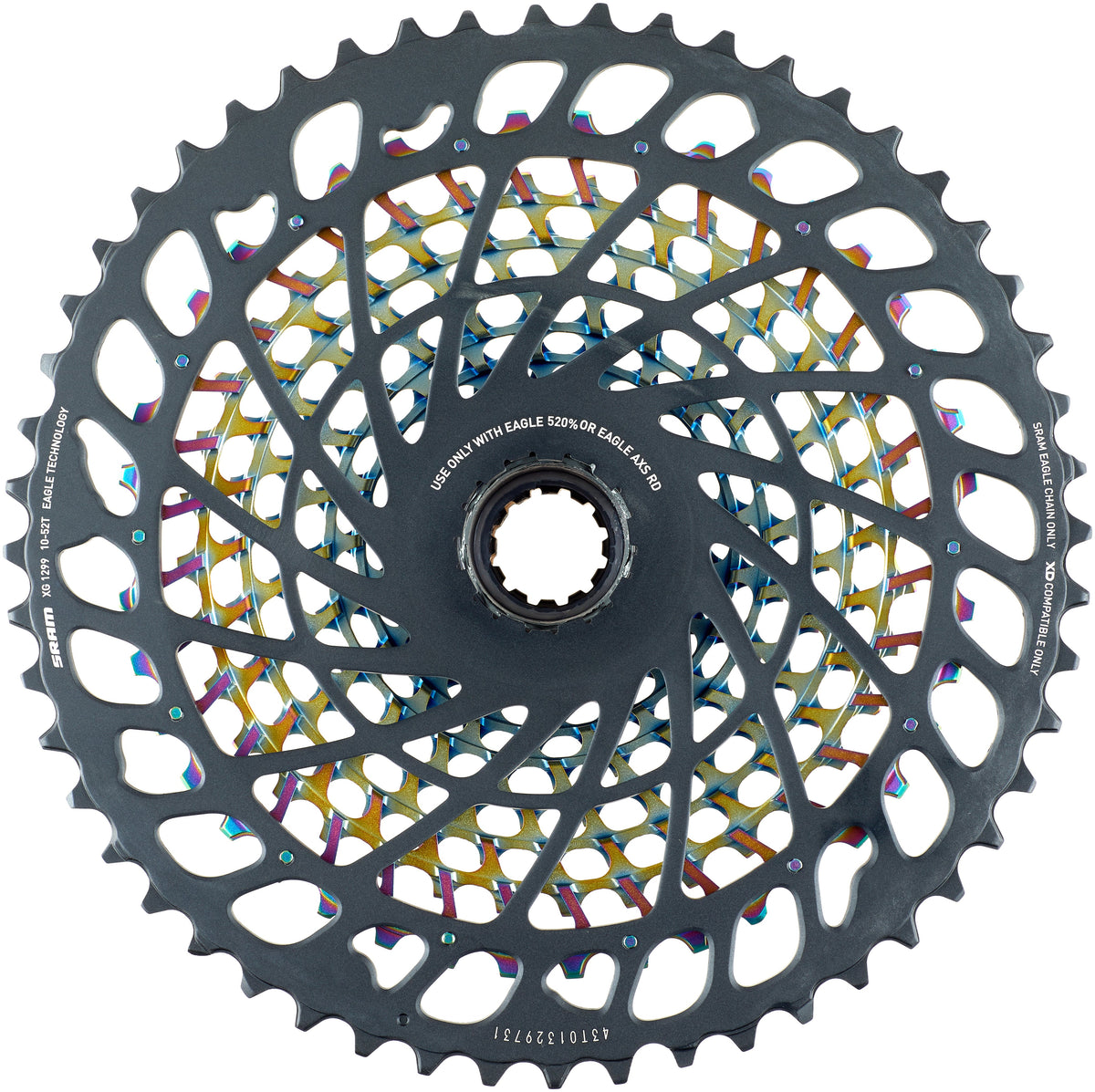 SRAM XG-1299 Eagle Kassette 12-fach rainbow