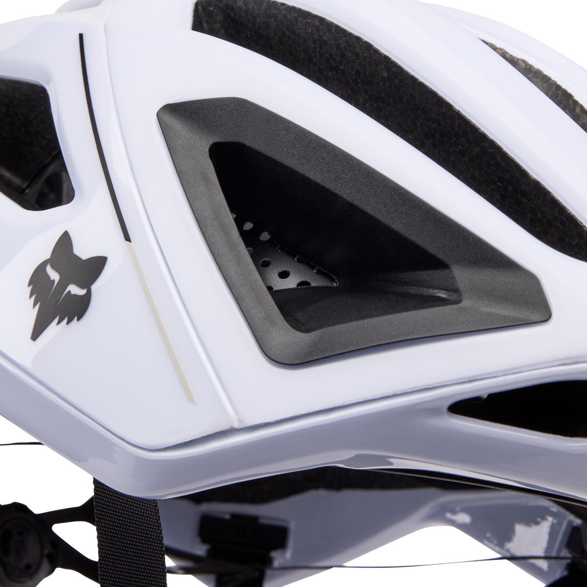 Fox Crossframe Pro Quest MTB-Helm White