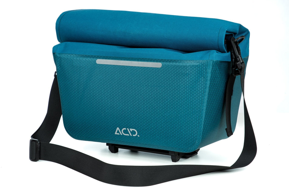 ACID Gepäckträgertasche PRO 14 RILink dark blue´n´black