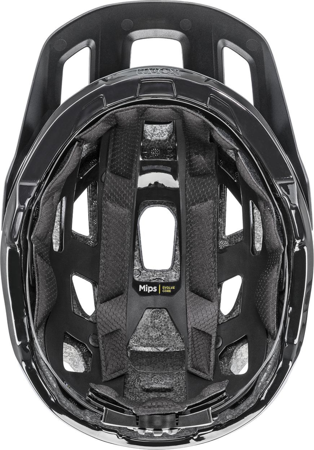uvex React Mips MTB-Helm Black Matt