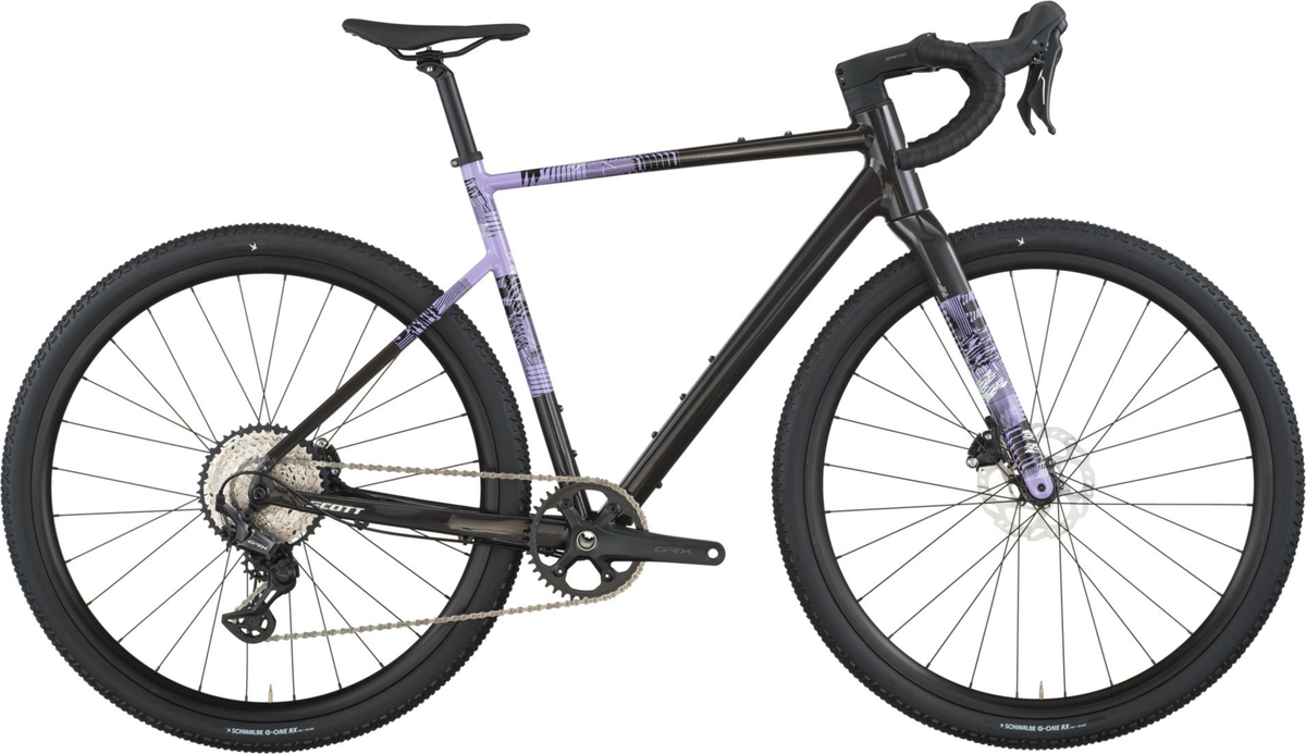 Scott Speedster Gravel 10 carbon black/tulip purple (2026)