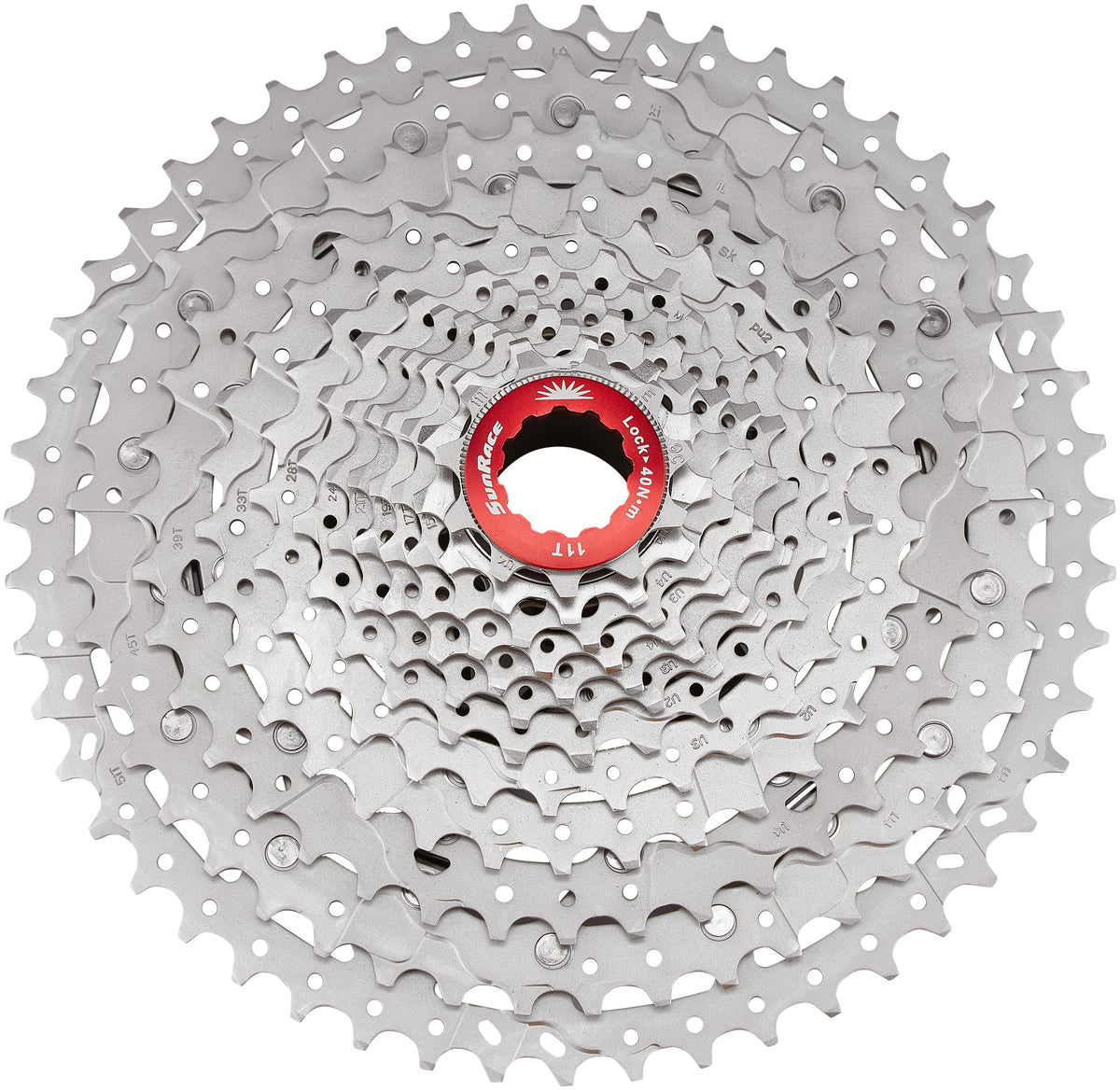 SunRace CSMZ800 WA1 Kassette 12-fach 11-51Z silber