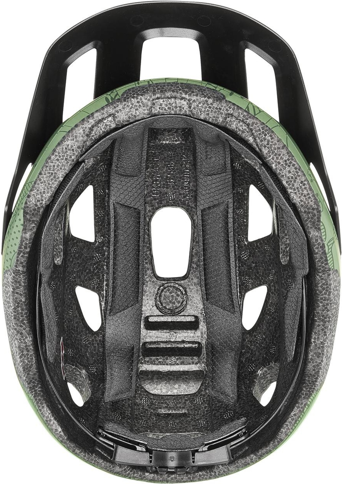 uvex React Jr. Kinderhelm Moss Green Altimeter Matt