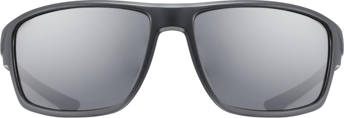 uvex Sportstyle 230 Radbrille Black Mat / Lightmirror Silver