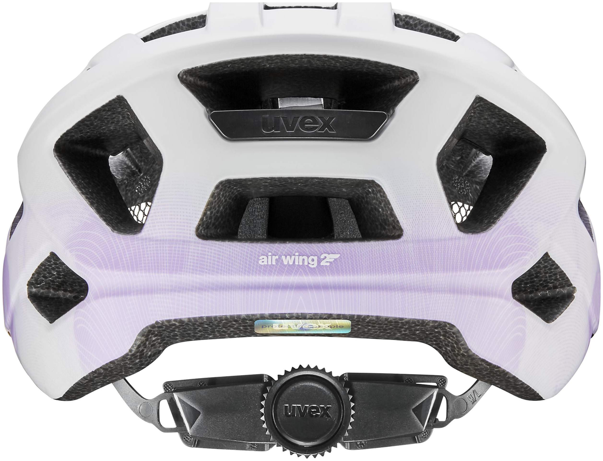 uvex Air Wing 2 Cc Kinderhelm Purplec-White Matt