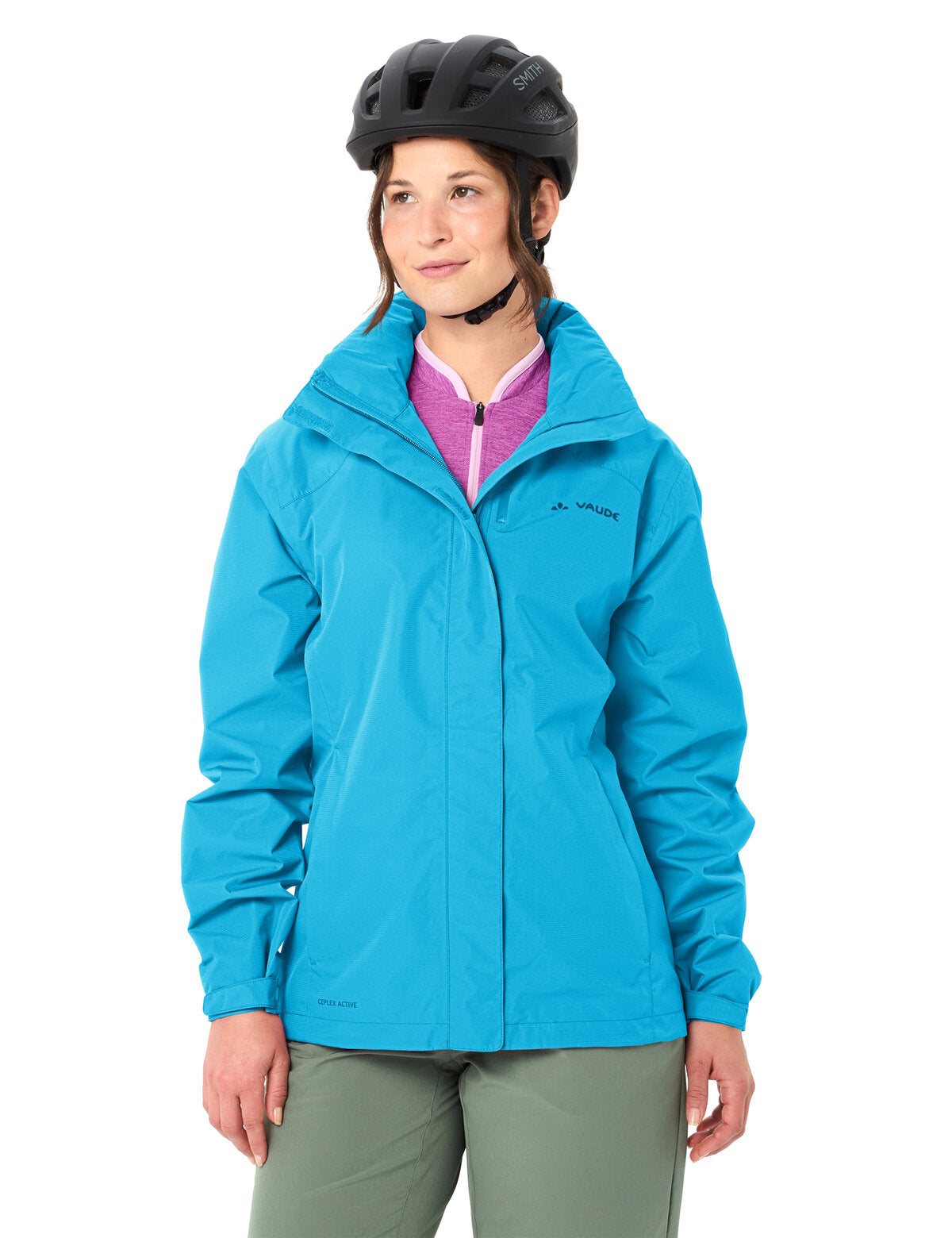 VAUDE Women's Escape Bike Light Jacket aqua