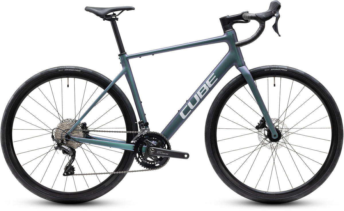 Cube Attain Race smaragdgrey´n´white (2027)