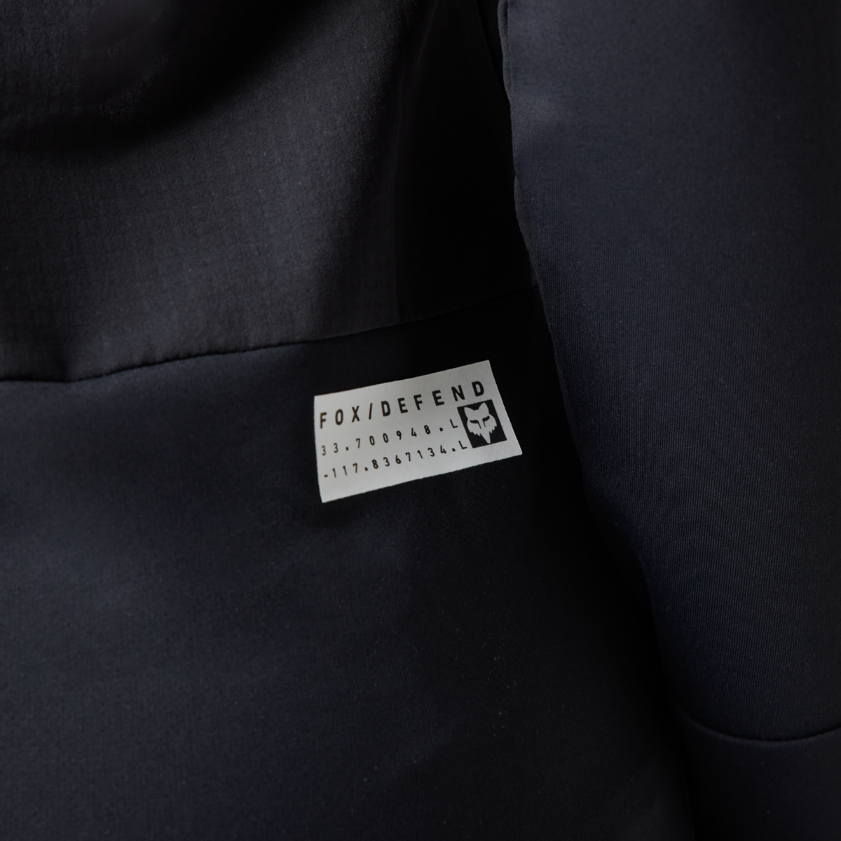 Fox W Defend Thermal Jersey Black