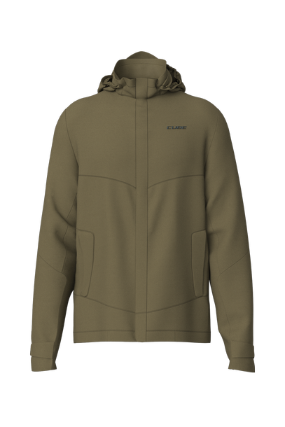 Cube Regenjacke CMPT olive