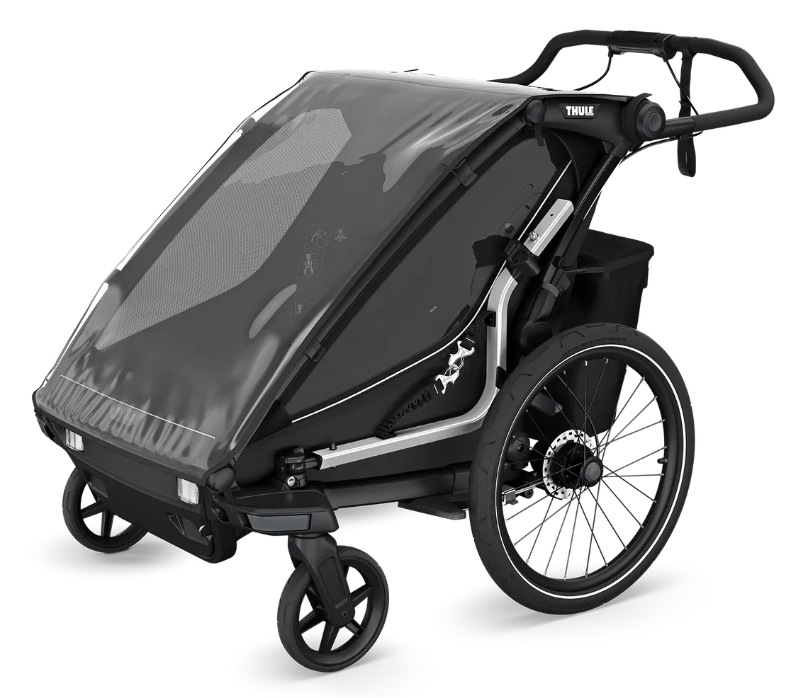 Thule Chariot Sport 2 Double Kinderanhänger schwarz