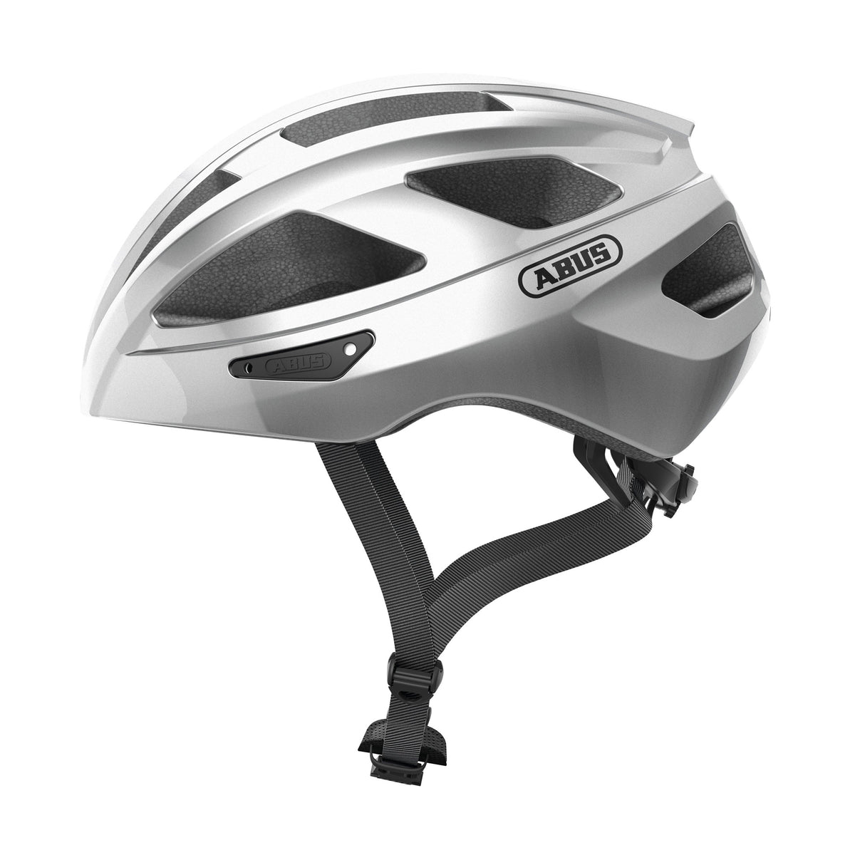 Abus Fahrradhelm Macator gleam silver