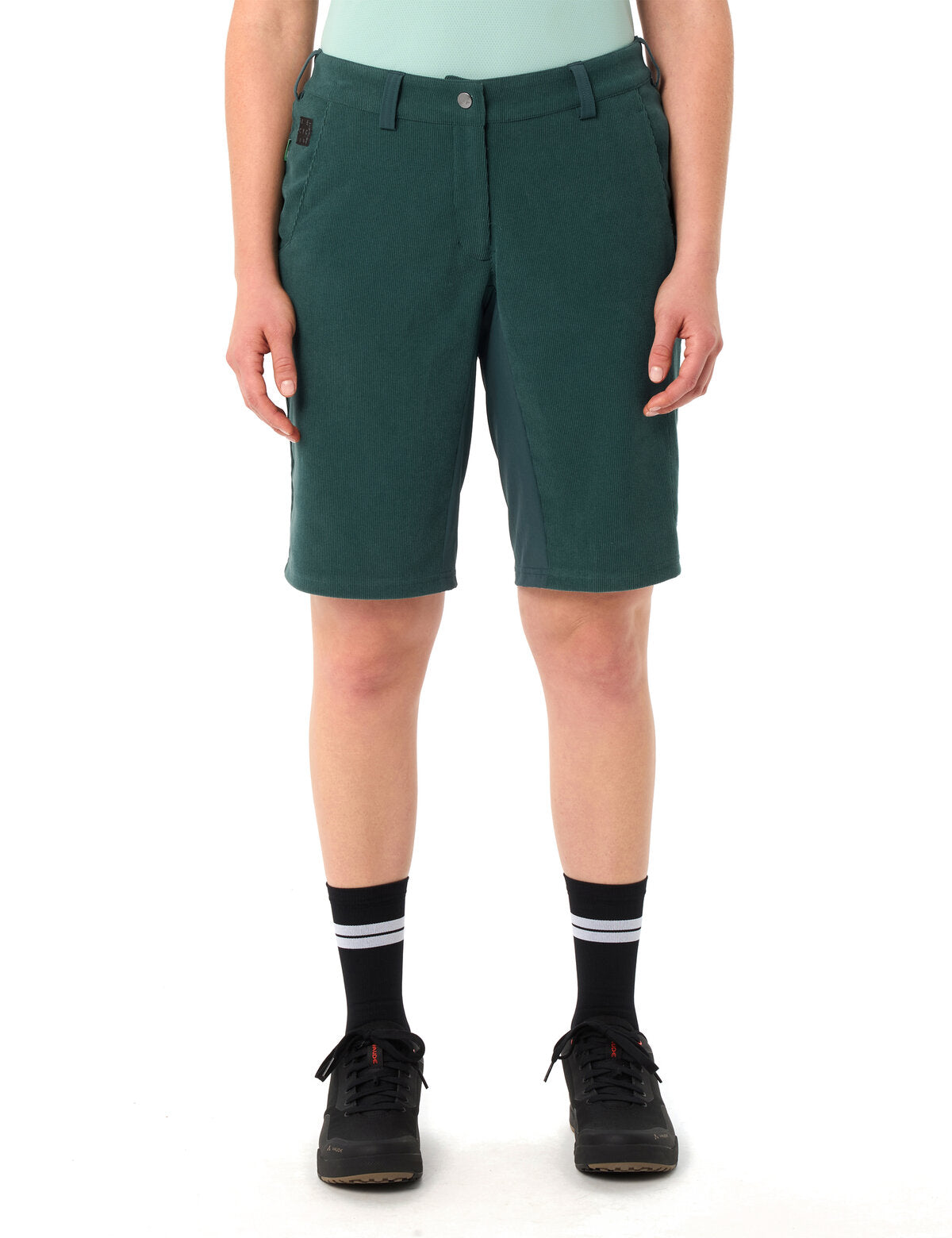 VAUDE Women's Loamer Base Cord Shorts deep pond