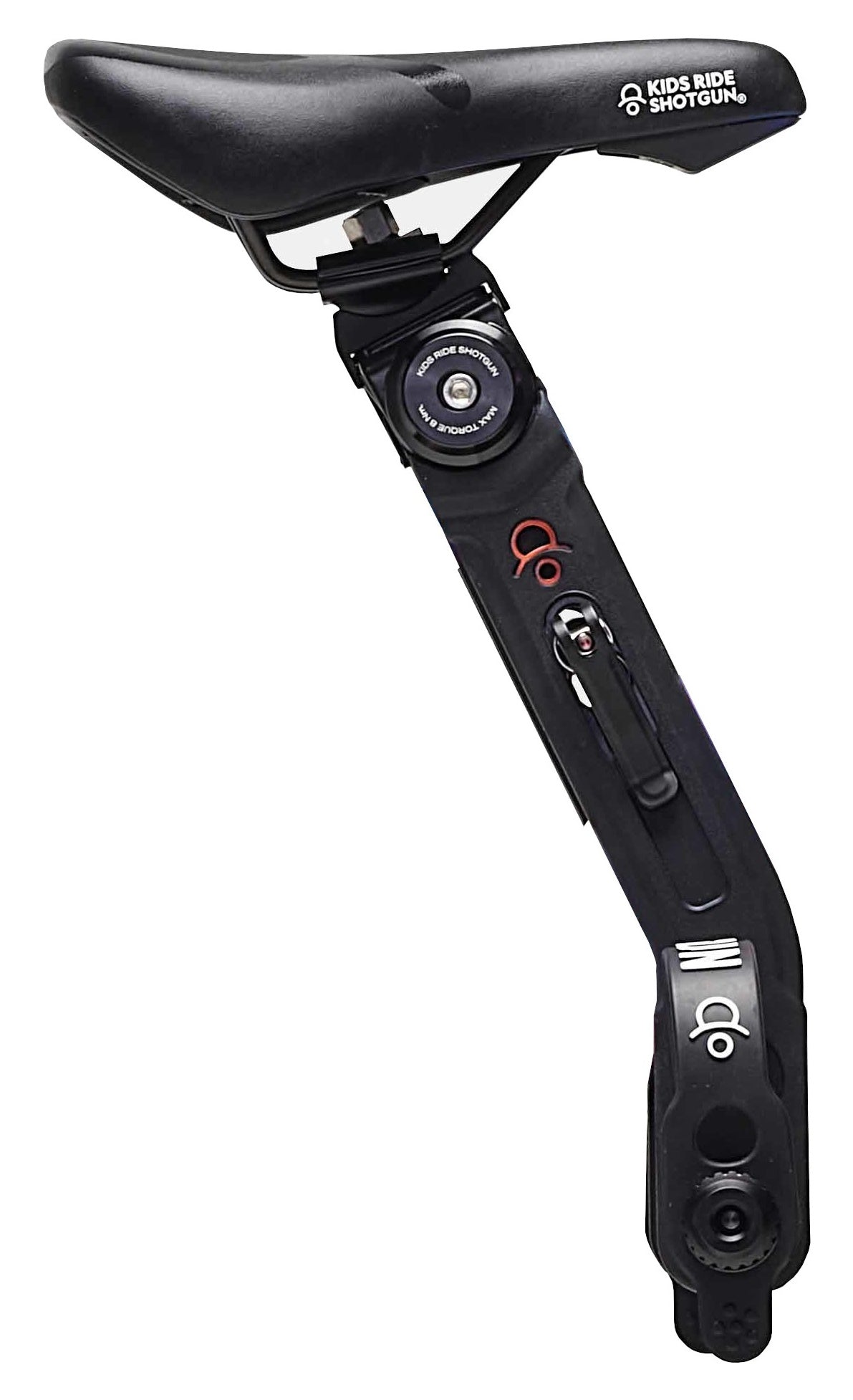 Kids Ride Shotgun 2.0 MTB Front Kindersitz black