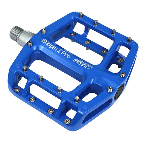 NC-17 Plattformpedal Sudpin I Pro, Alu, Kugellager blau