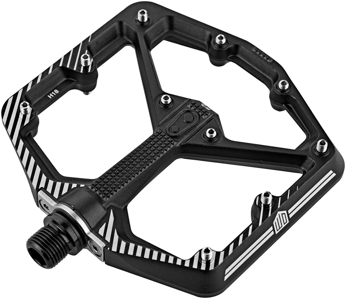 Crankbrothers Stamp 7 Pedale black/white (Danny MacAskill Edition)
