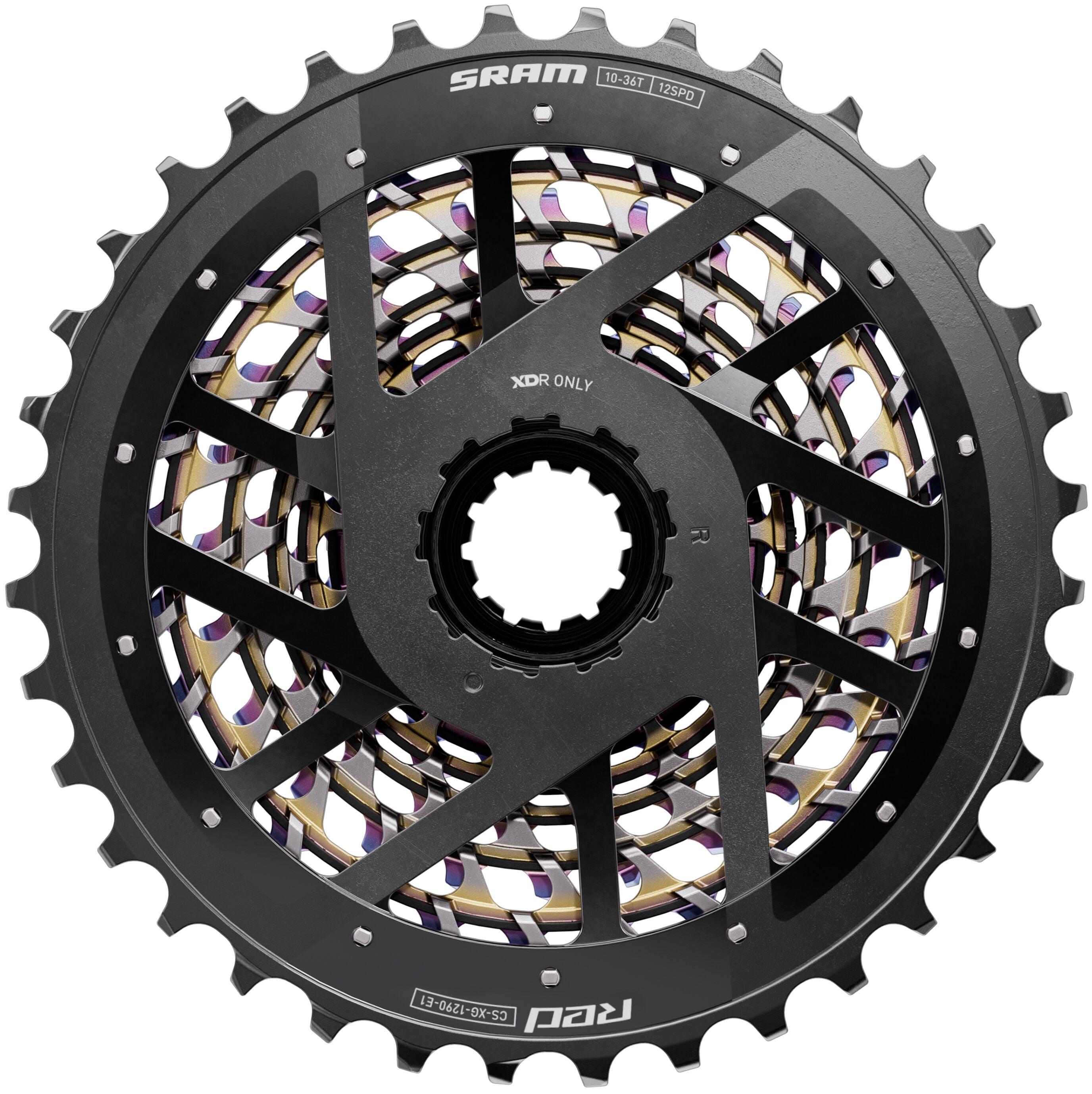 SRAM Kassette XG-1290 E1 X-Glide rainbow