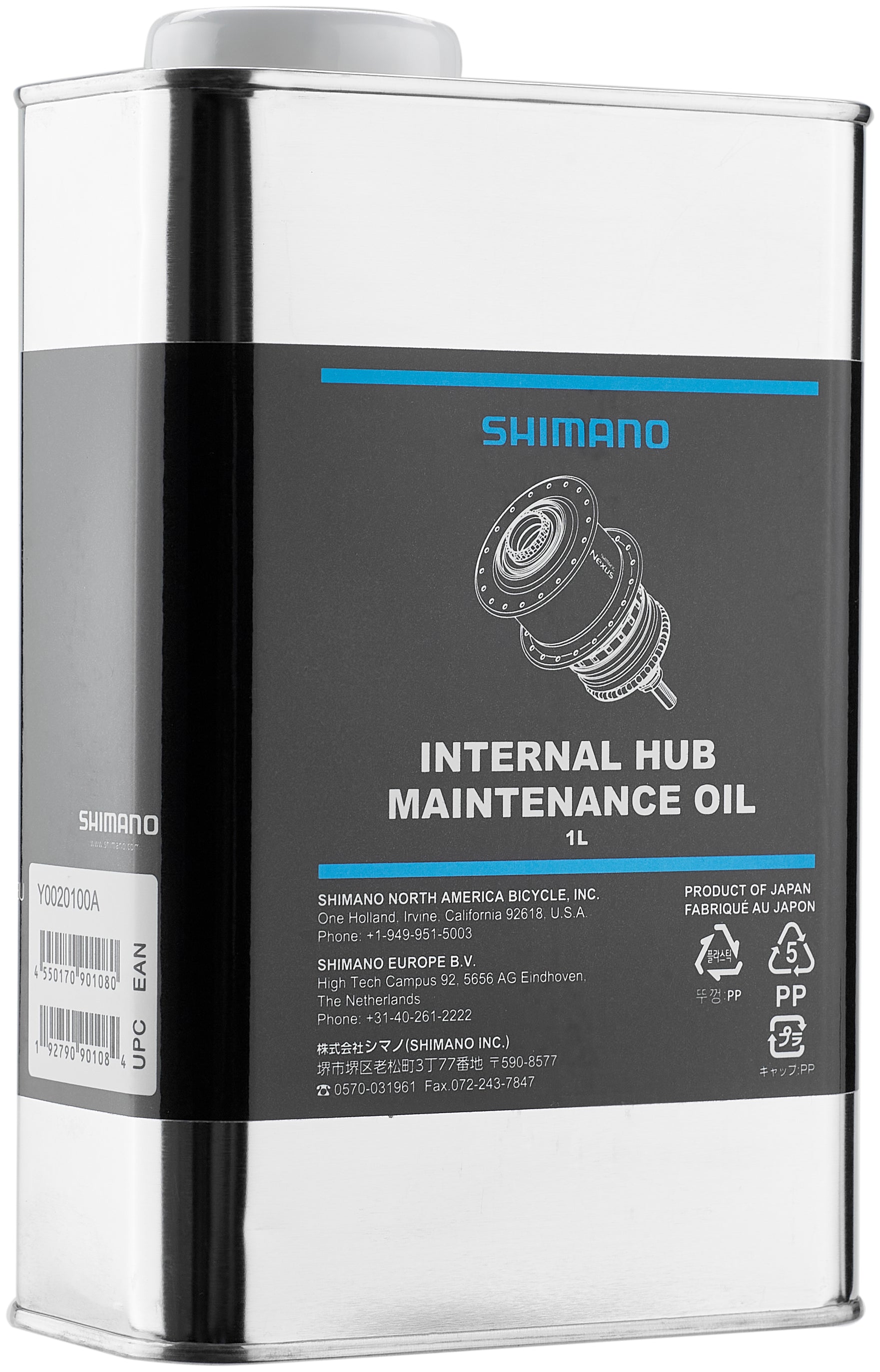 Shimano Wartungsöl für Getriebenabe 1l