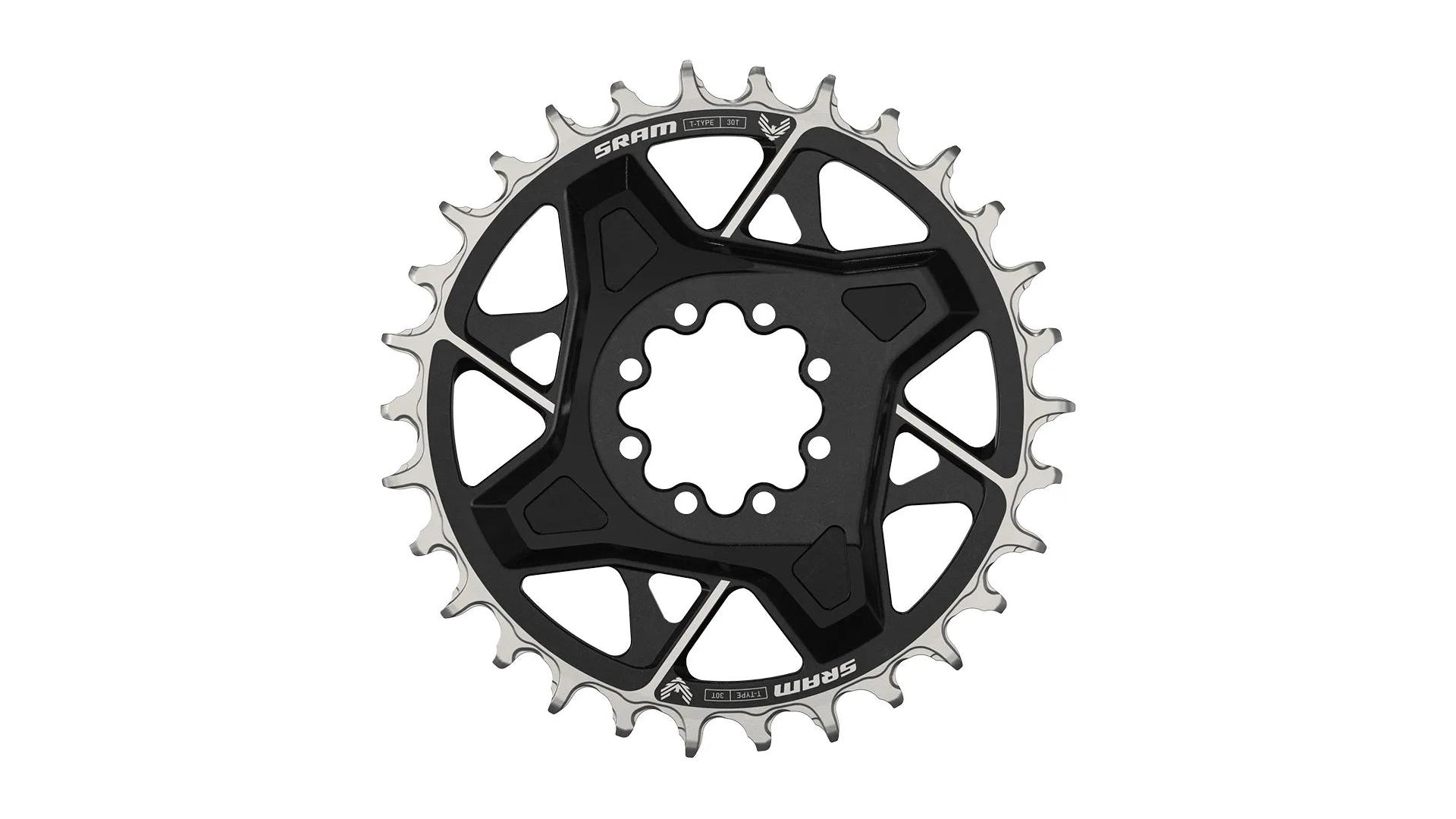 SRAM Eagle X0 T-Type Kettenblatt 30Z 12-fach 3mm Offset DM schwarz