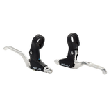XLC BL-V04 Bremshebel Set für V-Brake schwarz/silber