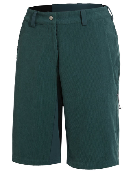 VAUDE Women's Loamer Base Cord Shorts deep pond