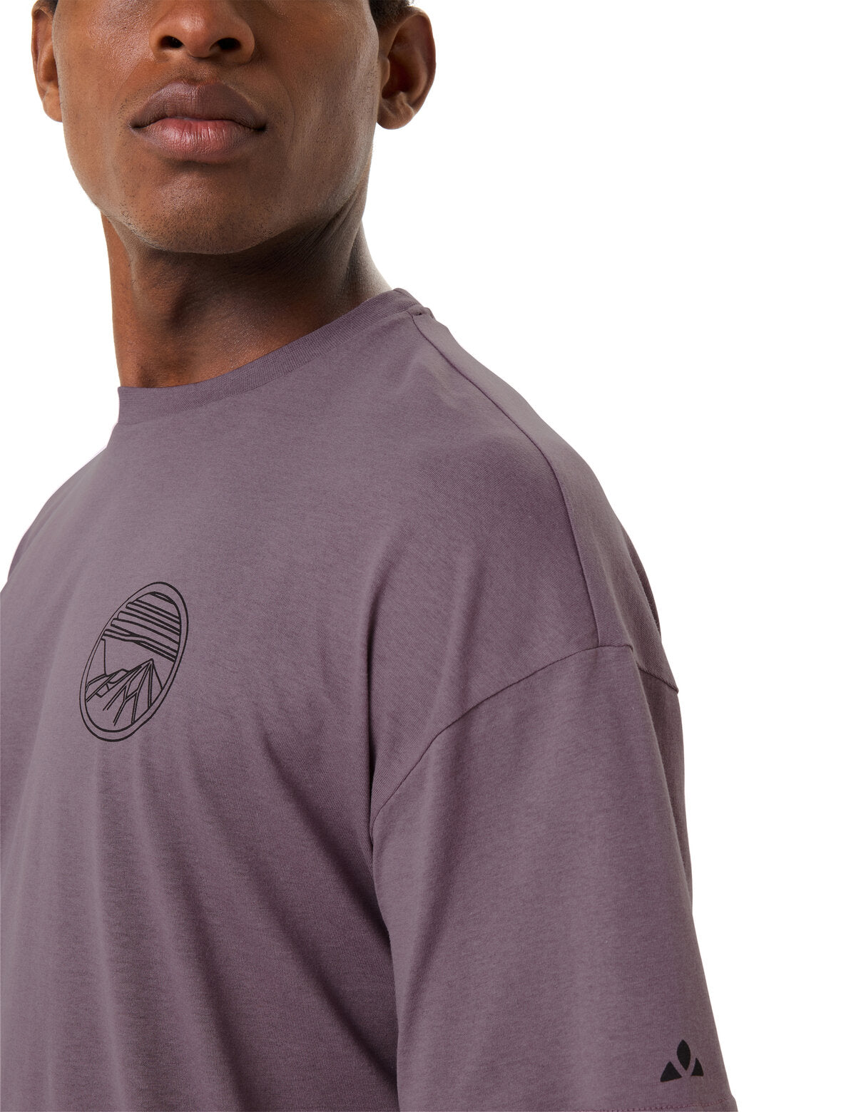 VAUDE Men's Cyclist Casual Shirt purple ash