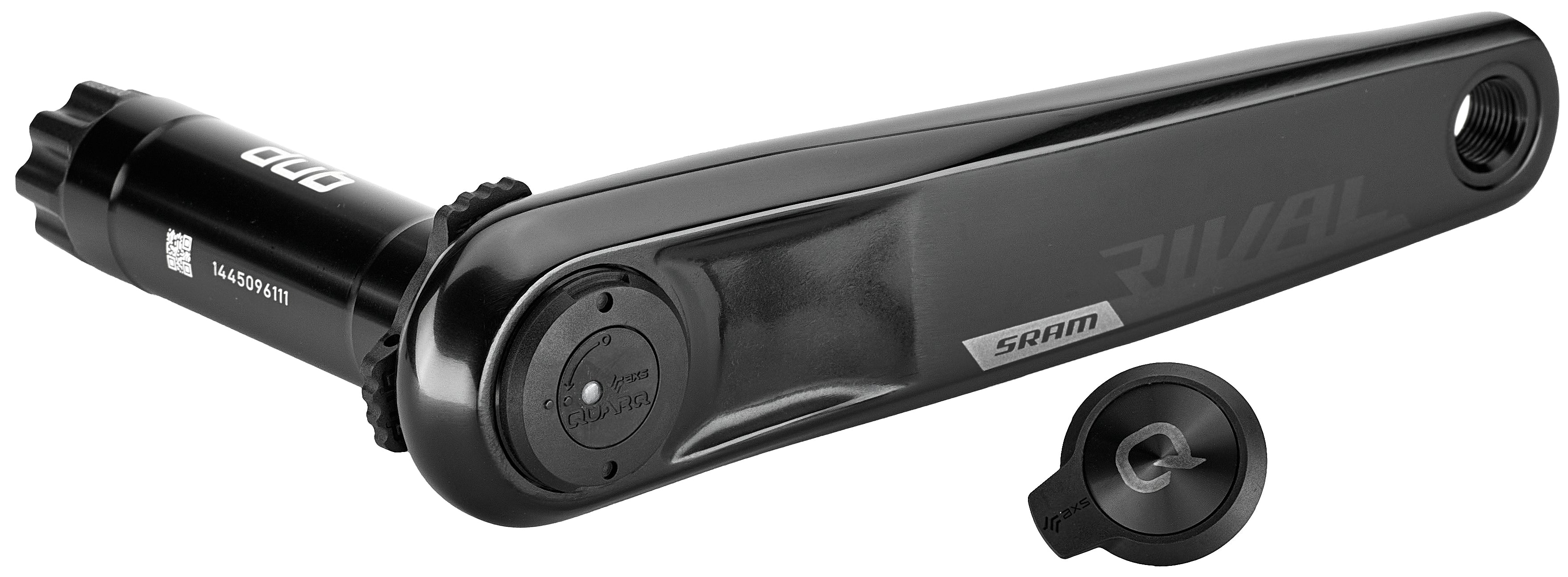 SRAM Rival AXS D1 DUB Powermeter Kurbelarm Links schwarz