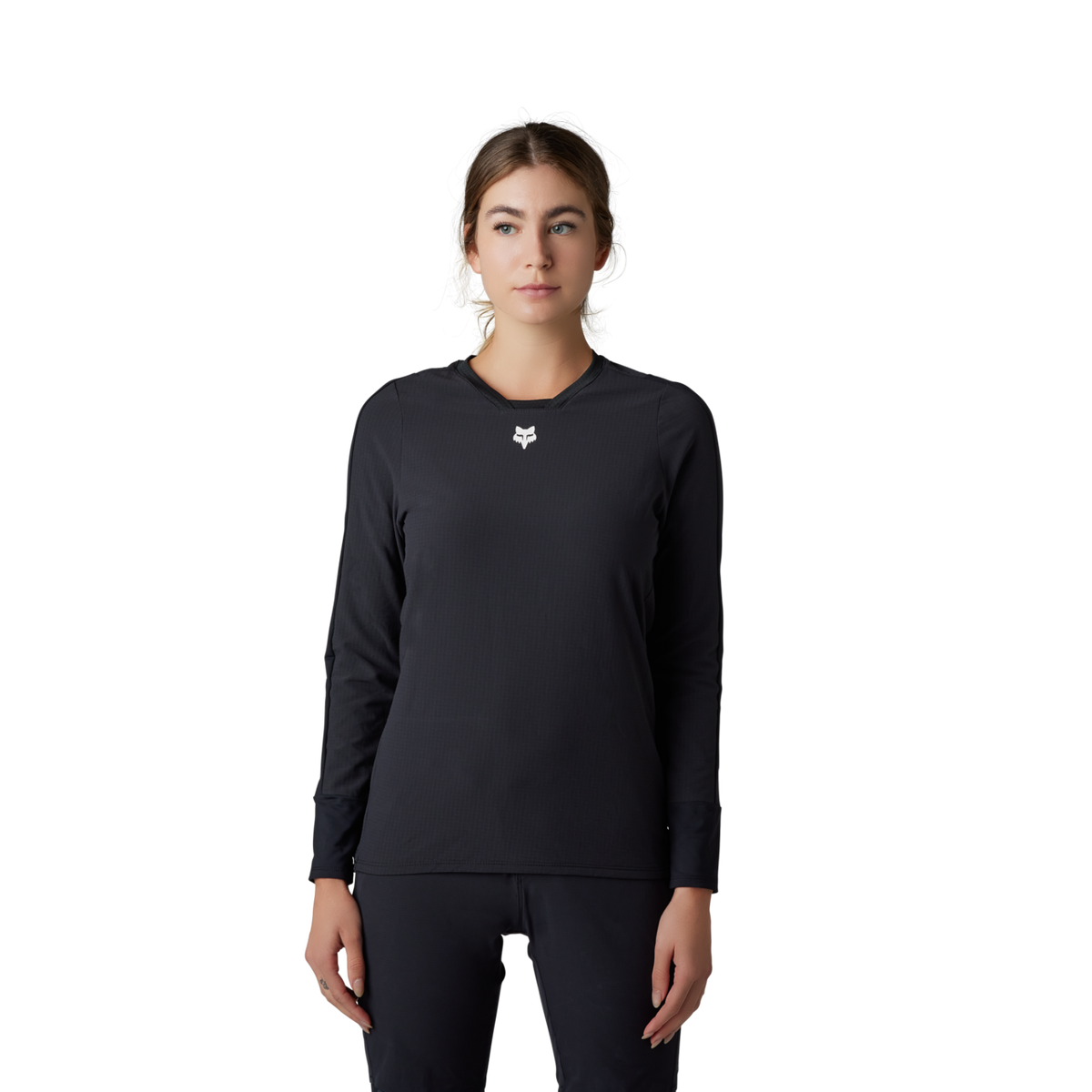 Fox W Defend Thermal Jersey Black