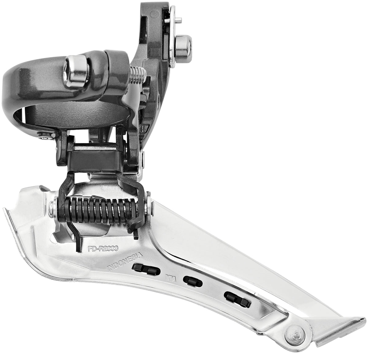 Shimano Claris FD-R2000 Umwerfer 2X8-fach Down Swing Schelle Hoch silber/grau