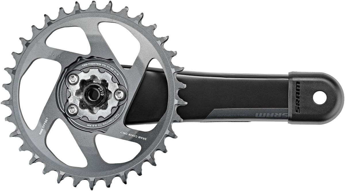 SRAM XX1 Eagle Boost DUB Kurbelsatz 12-fach 34Z schwarz
