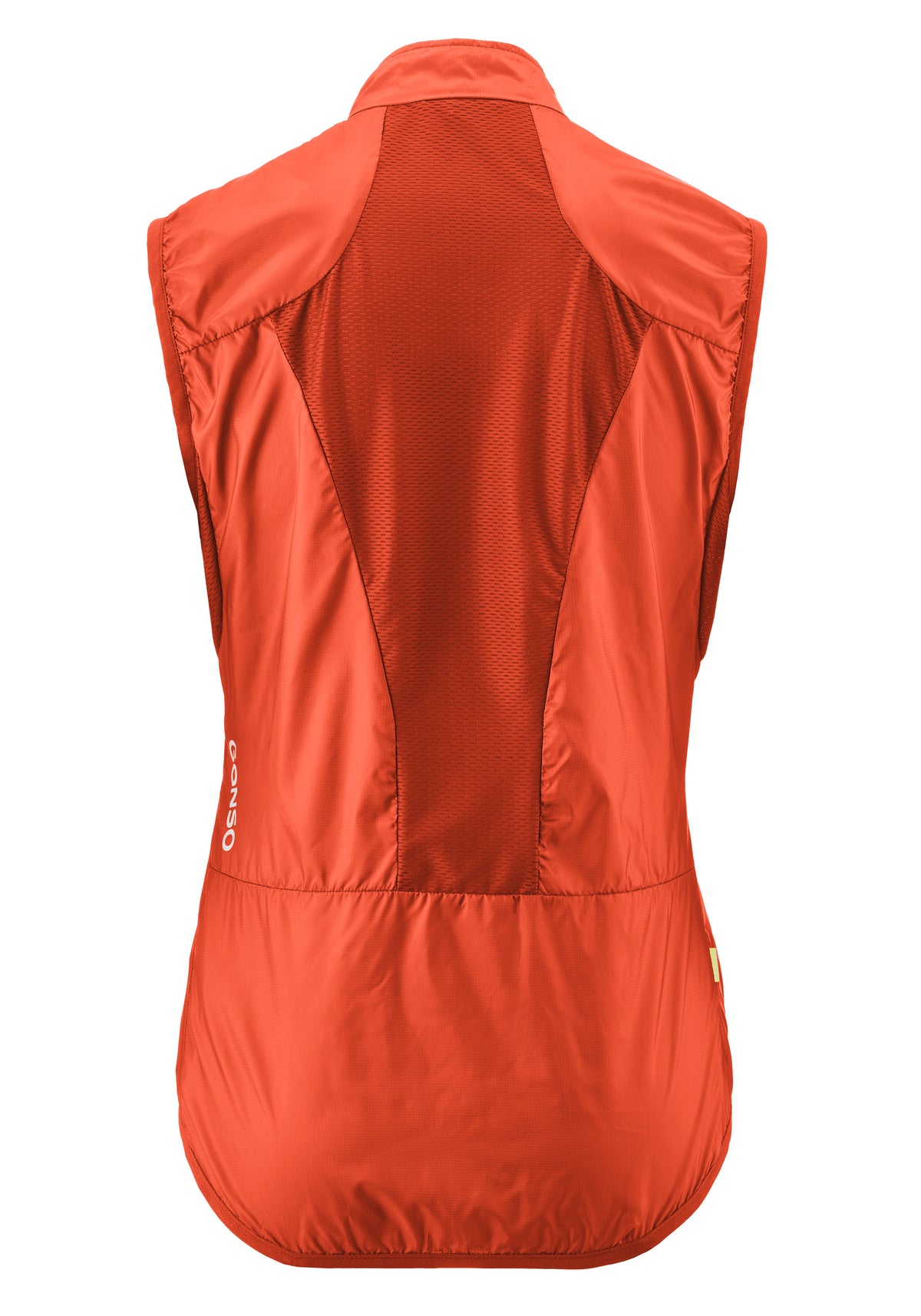 Gonso Road Vest Wind Damen fiesta red