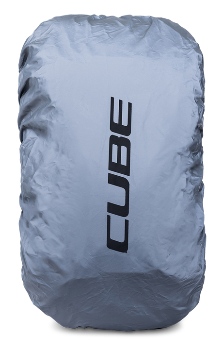CUBE Raincover Small grey reflective