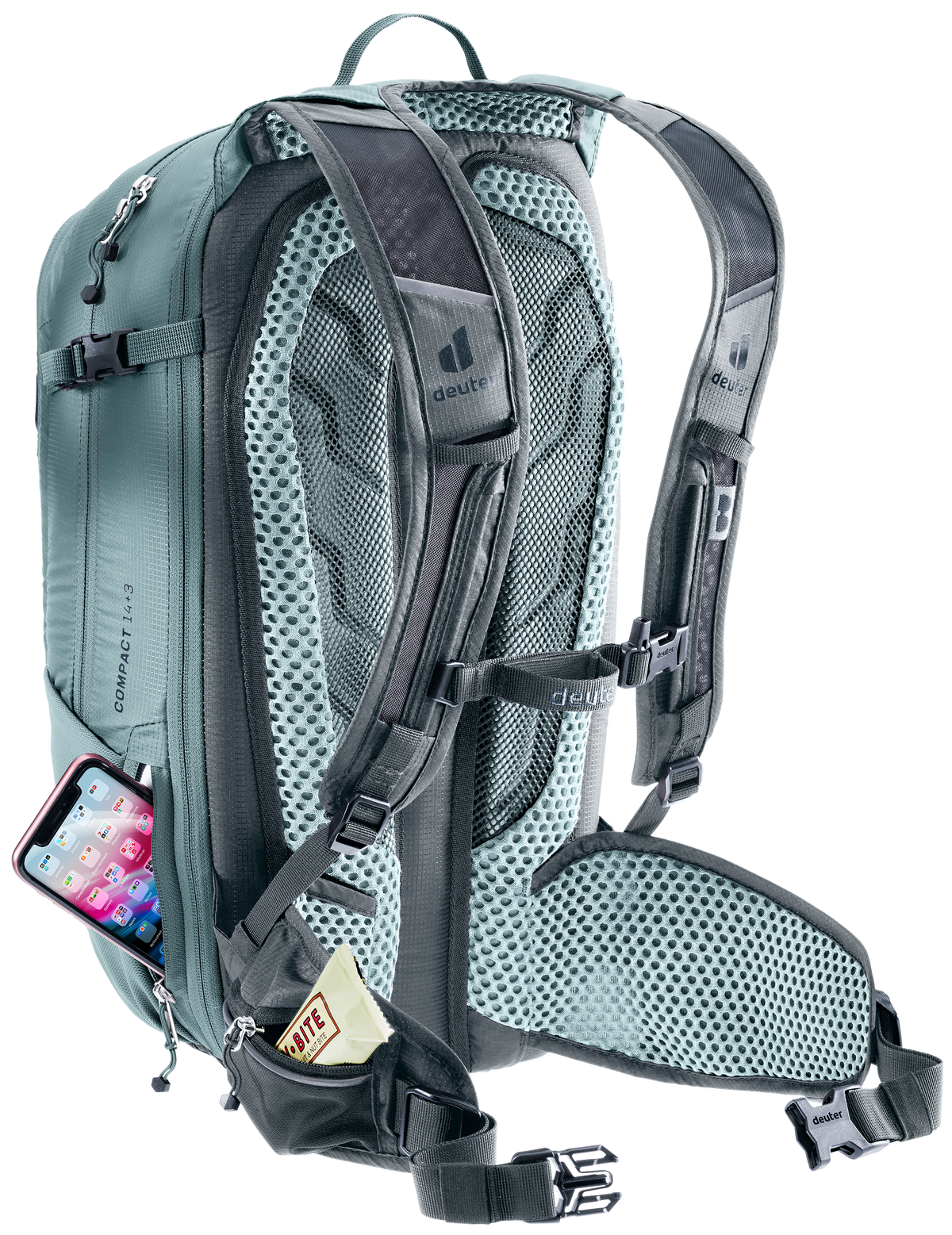 deuter Compact 14+3 Fahrradrucksack graphite-shale