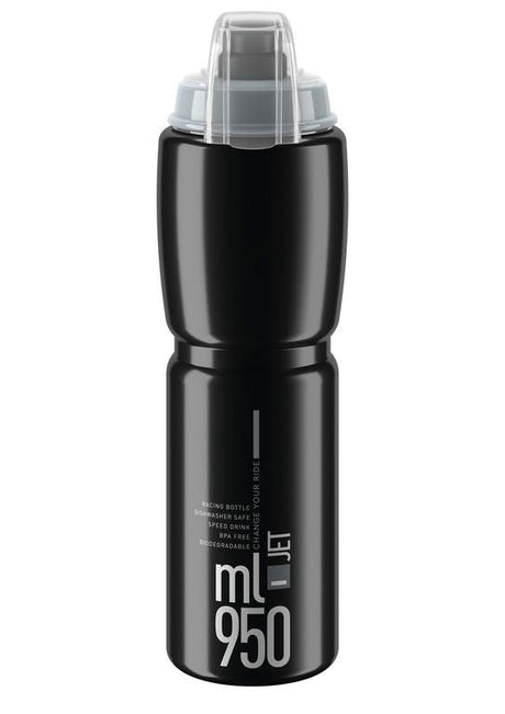 Elite Jet Plus Drinking Bottle 950ml black/grey logo