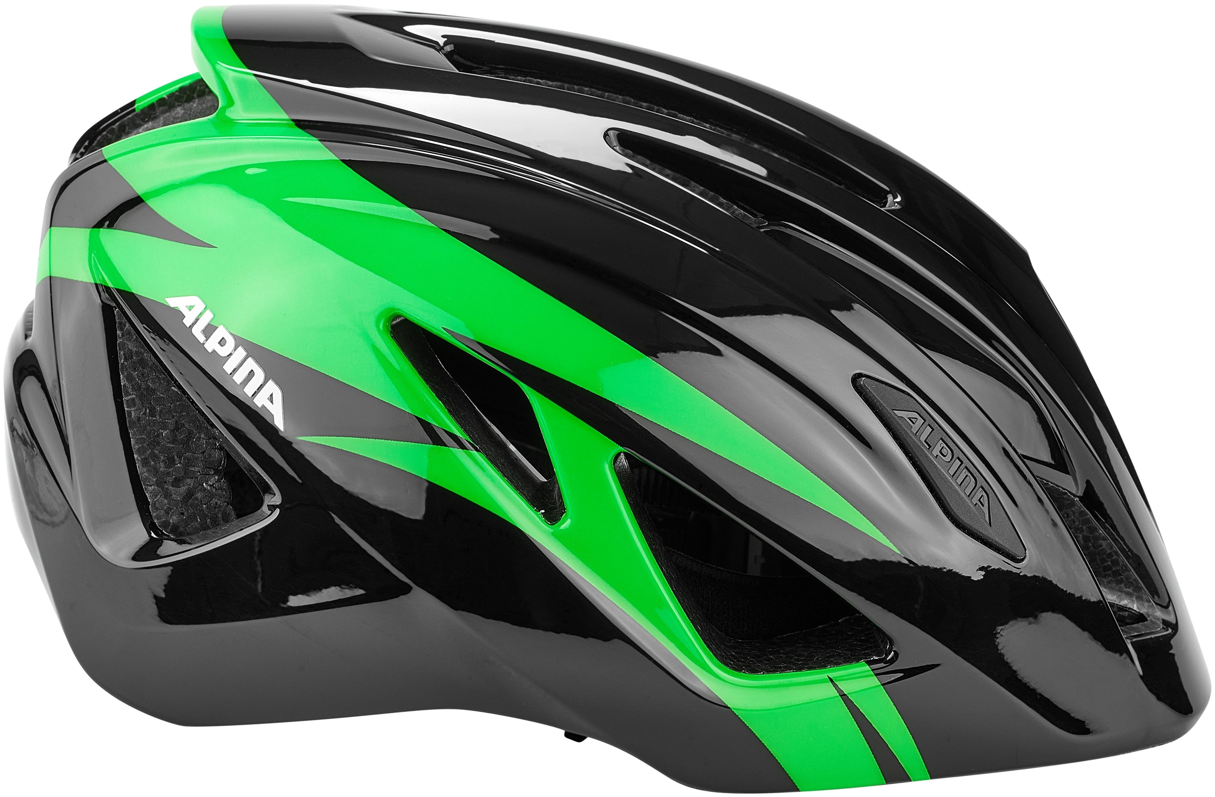 Alpina Pico Helm Kinder schwarz/grün
