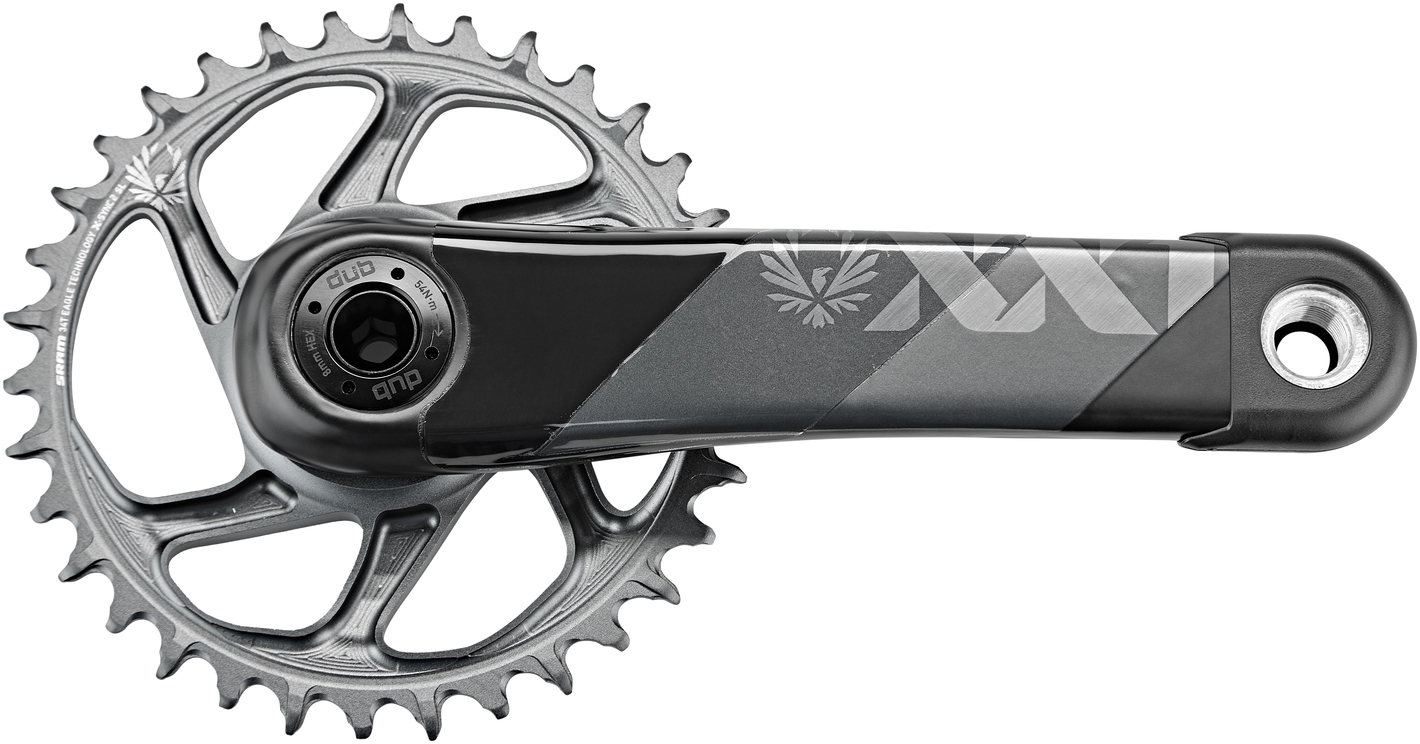 SRAM XX1 Eagle Boost DUB Kurbelsatz 12-fach 34Z schwarz